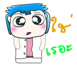 My name is Masaru. Hi! ^___^!! sticker #14128551