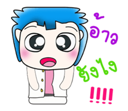 My name is Masaru. Hi! ^___^!! sticker #14128557