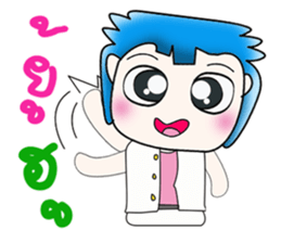 My name is Masaru. Hi! ^___^!! sticker #14128559