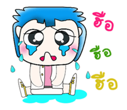 My name is Masaru. Hi! ^___^!! sticker #14128562