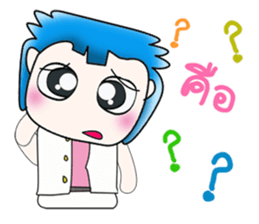 My name is Masaru. Hi! ^___^!! sticker #14128577