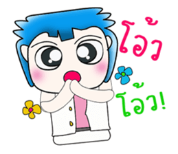 My name is Masaru. Hi! ^___^!! sticker #14128578