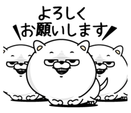 Cat eyes are not laughing3 sticker #14128753