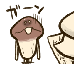 Funghi Manga Sticker - Rina&Nameko ver - sticker #14128878