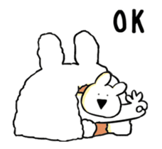 Extremely Rabbit Animated [winter] sticker #14128886