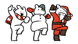 Extremely Rabbit Animated [winter] sticker #14128897