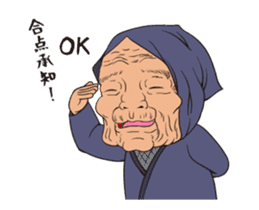 shaking Ninja sticker #14128934