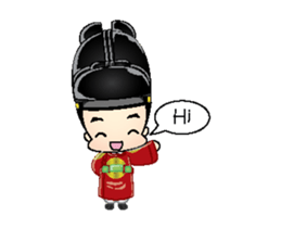 mini deawang duk dik sticker #14129142