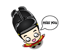 mini deawang duk dik sticker #14129149