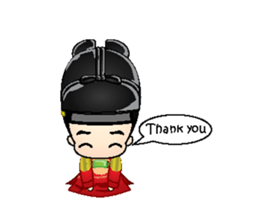 mini deawang duk dik sticker #14129150