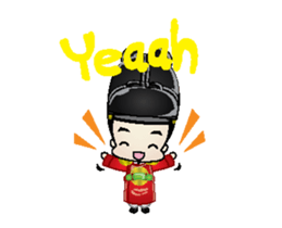 mini deawang duk dik sticker #14129156