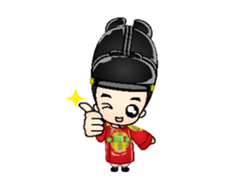 mini deawang duk dik sticker #14129159