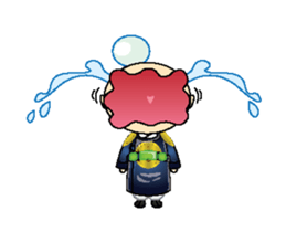 mini deawang duk dik sticker #14129161