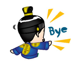 mini deawang duk dik sticker #14129165