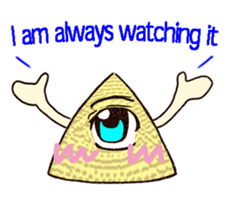 ILLUMINA-kun is WATCHING YOU !! 2 [EN] sticker #14129293