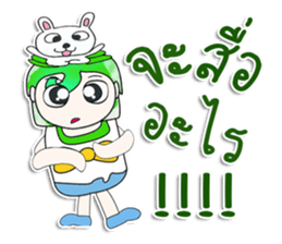 Mr. Norihida. Love rabbit. ^_^ sticker #14129336