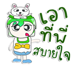 Mr. Norihida. Love rabbit. ^_^ sticker #14129338