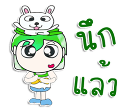 Mr. Norihida. Love rabbit. ^_^ sticker #14129342