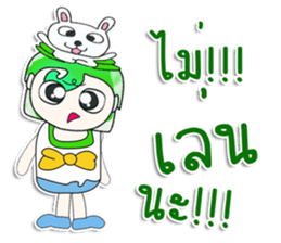 Mr. Norihida. Love rabbit. ^_^ sticker #14129344