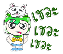 Mr. Norihida. Love rabbit. ^_^ sticker #14129346