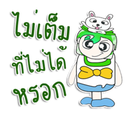 Mr. Norihida. Love rabbit. ^_^ sticker #14129348