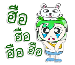 Mr. Norihida. Love rabbit. ^_^ sticker #14129350