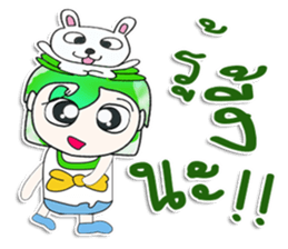 Mr. Norihida. Love rabbit. ^_^ sticker #14129355