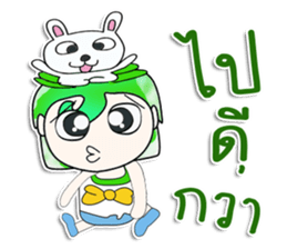 Mr. Norihida. Love rabbit. ^_^ sticker #14129357