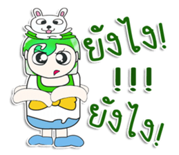 Mr. Norihida. Love rabbit. ^_^ sticker #14129363