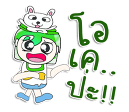 Mr. Norihida. Love rabbit. ^_^ sticker #14129365