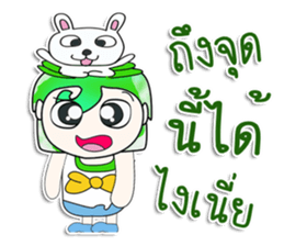 Mr. Norihida. Love rabbit. ^_^ sticker #14129371