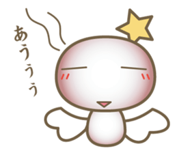 The devil and the angel mushroom sticker #14129680