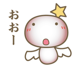 The devil and the angel mushroom sticker #14129682