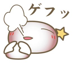 The devil and the angel mushroom sticker #14129685