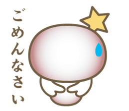 The devil and the angel mushroom sticker #14129686