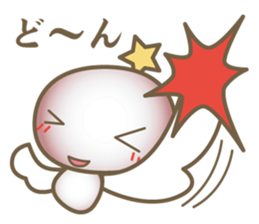 The devil and the angel mushroom sticker #14129690