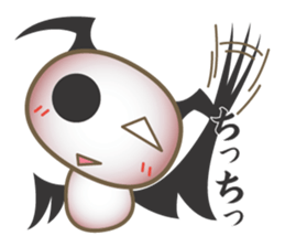 The devil and the angel mushroom sticker #14129703