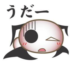 The devil and the angel mushroom sticker #14129717