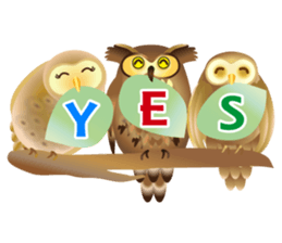 Wonderful Owls sticker #14129936