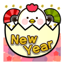 Zodiac sticker Rooster year version sticker #14130019