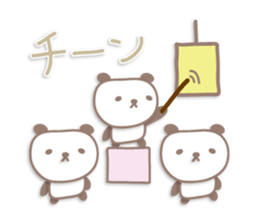 Pastel cute panda sticker sticker #14130408