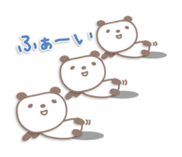 Pastel cute panda sticker sticker #14130409
