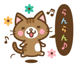 Cats of Speech bubble Sticker sticker #14131049