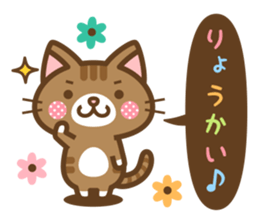 Cats of Speech bubble Sticker sticker #14131059
