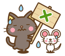 Cats of Speech bubble Sticker sticker #14131061