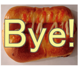 Add words to bread's pictures sticker #14131079