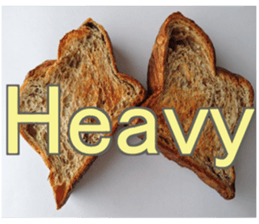 Add words to bread's pictures sticker #14131087