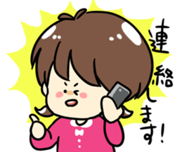 Otaku-tyan2 sticker #14131504
