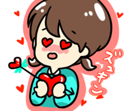 Otaku-tyan2 sticker #14131516