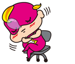 Pinky Fighter sticker #14131564